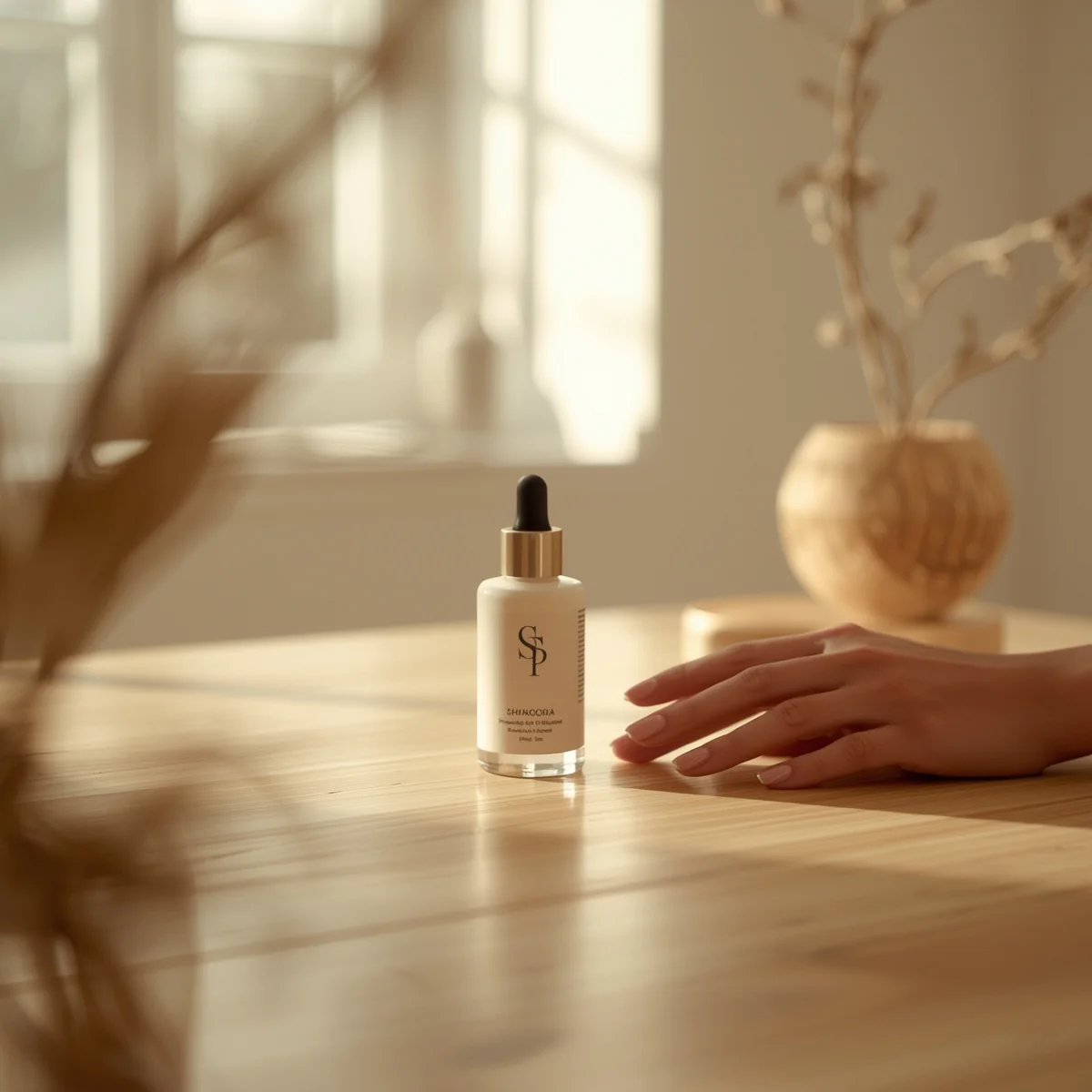 BAYKA Floating Shelves, Set of 3, 16-inch in use