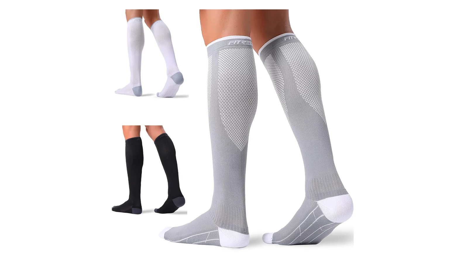FITRELL 20-30mmHg Compression Socks Review: Honest Compression At A Three-Pack Price