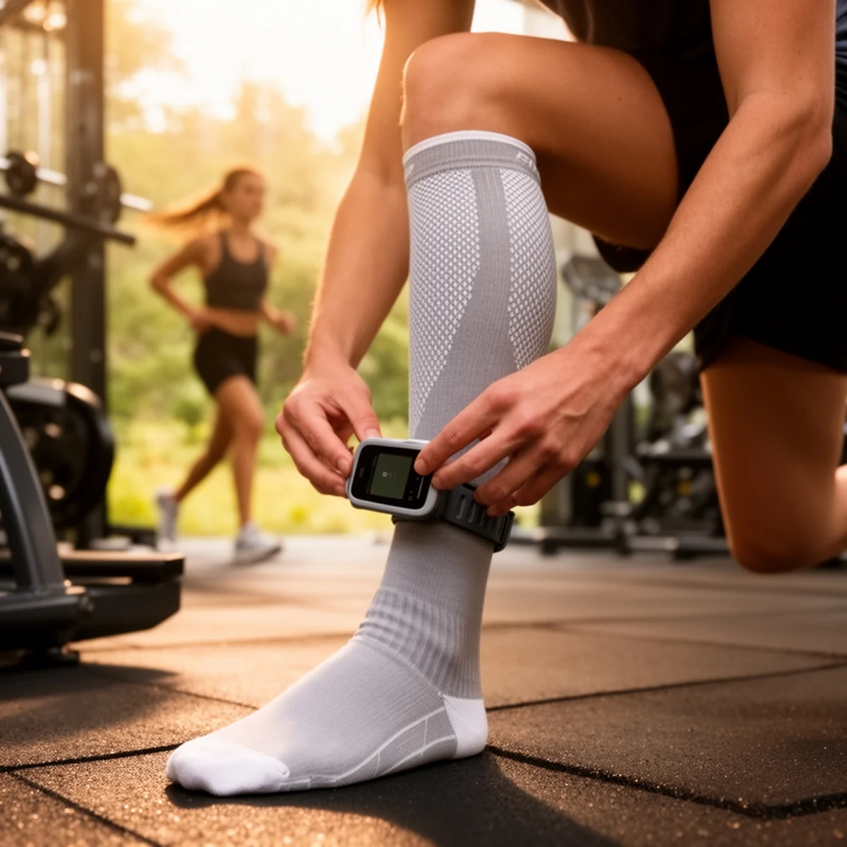 FITRELL 3 Pairs Compression Socks 20-30mmHg in use
