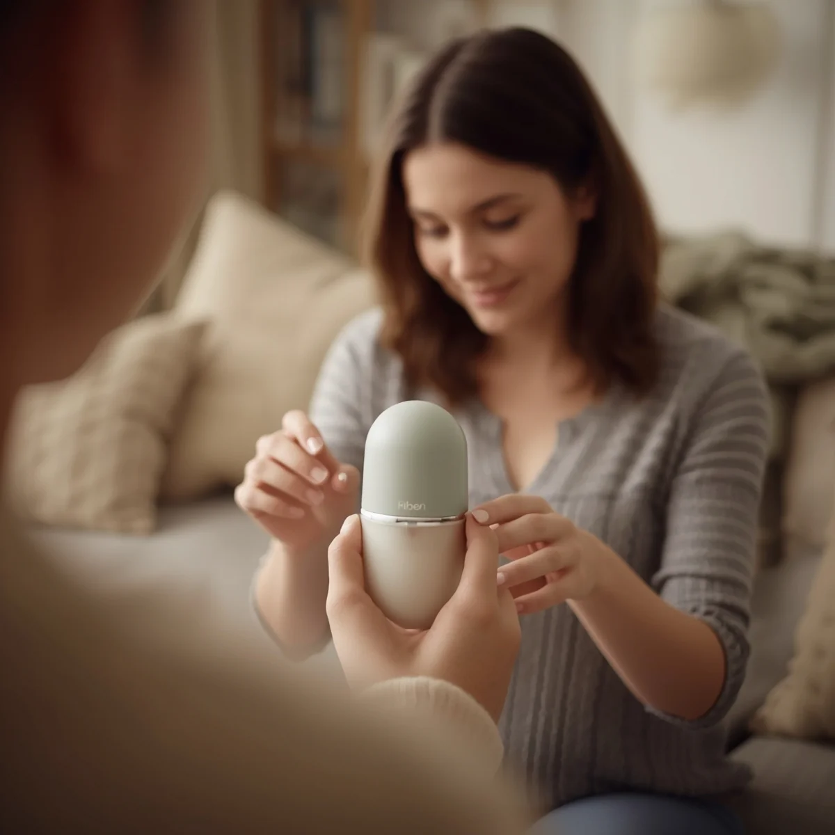 Huggies Little Snugglers Newborn Diapers 31-Count in use