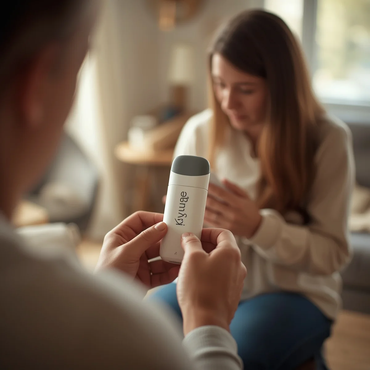 Huggies Natural Care Sensitive Baby Wipes 12-Pack in use