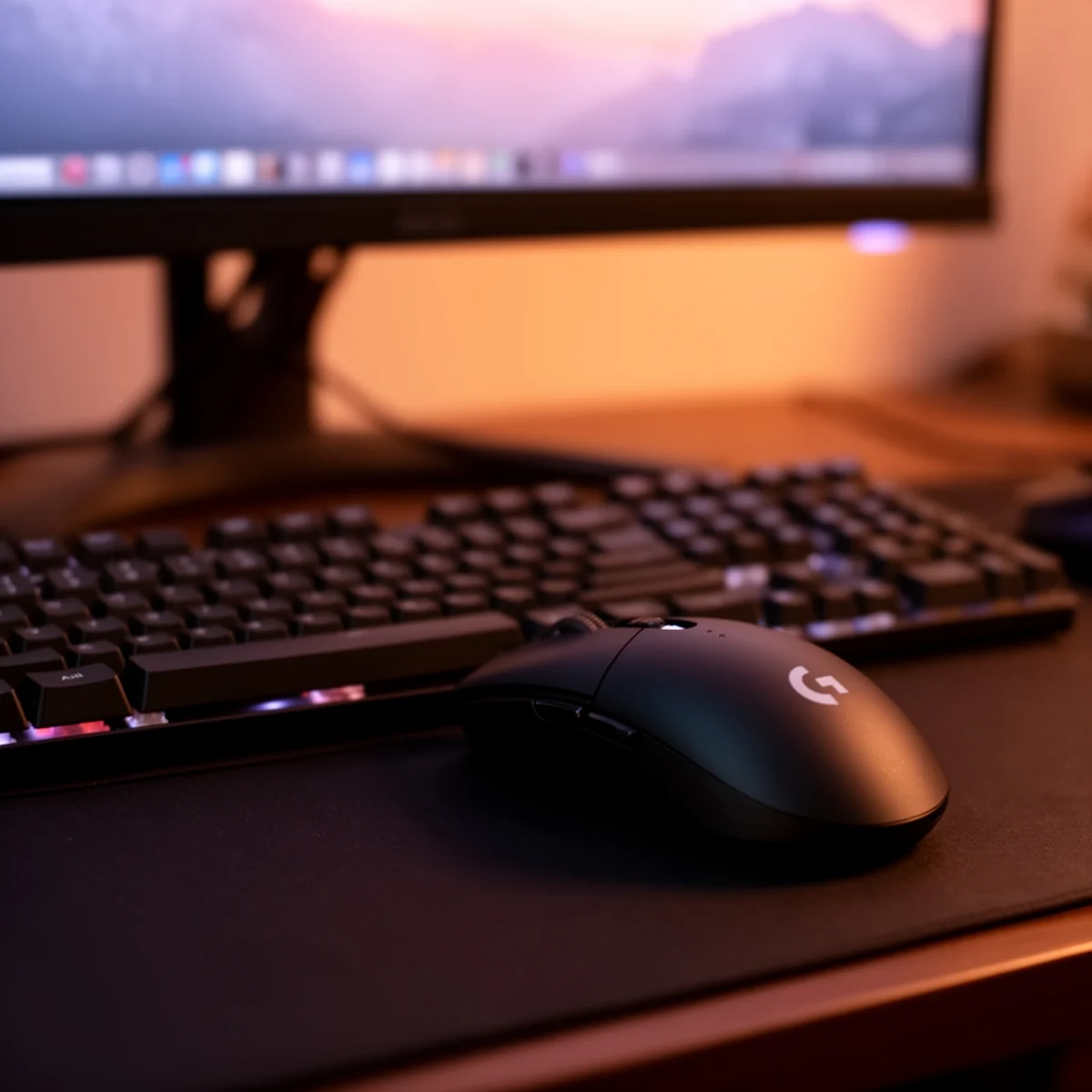 Logitech G305 Lightspeed Wireless Gaming Mouse in use